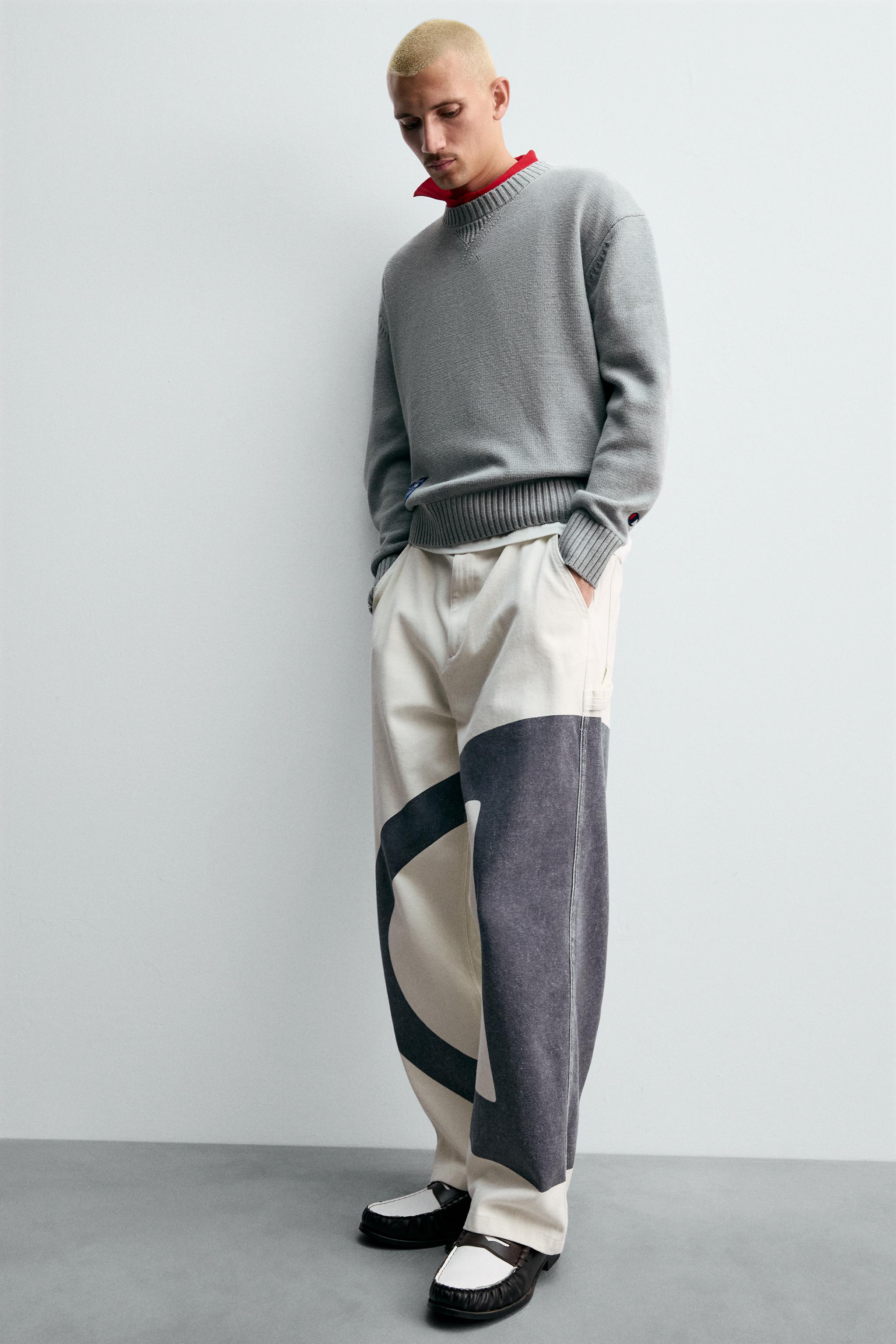 CHAMPION ® X ZARA CONTRAST LOGO PANTS